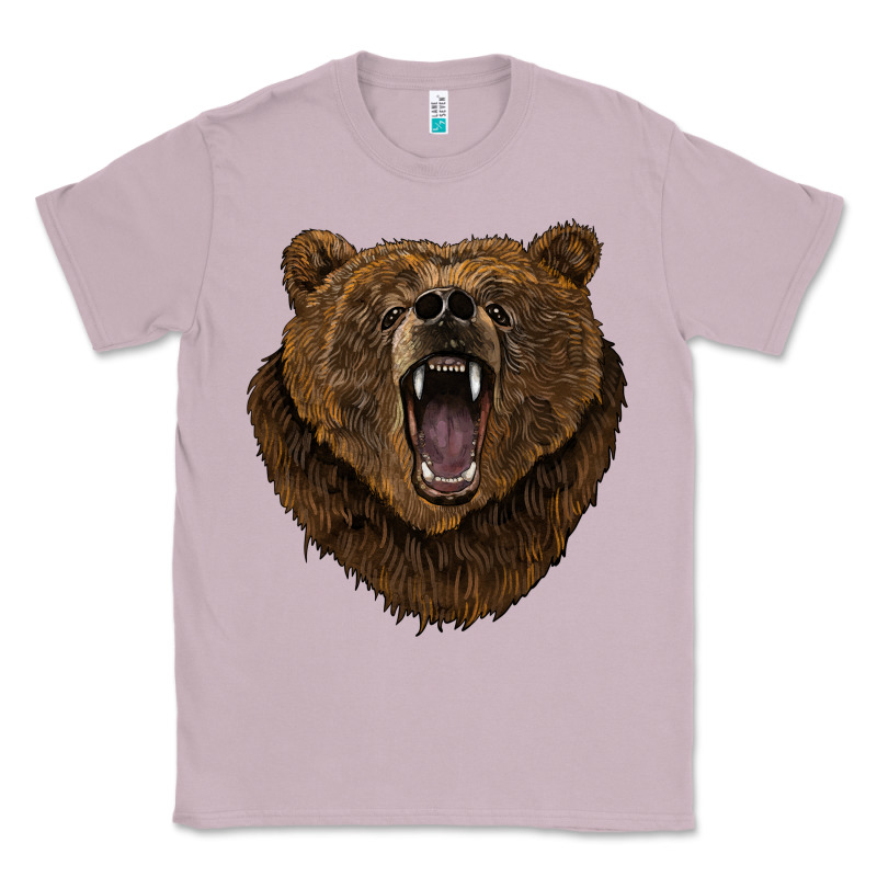 Bear Head Classic Tee by BarkalooDesign | Teevron