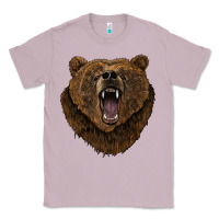Lilac bear head Classic Tee - BarkalooDesign