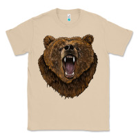 Mushroom bear head Classic Tee - BarkalooDesign