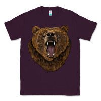 Plum bear head Classic Tee - BarkalooDesign