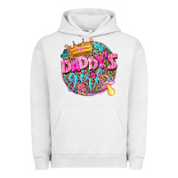Pigment Lunar Rock daddys girl Urban Hoodie - NancyCooperArtShop