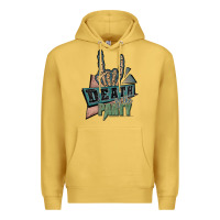 Antique Gold death of the party white Premium Hoodie - JahusDesignShop