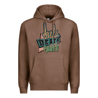 Chestnut death of the party white Premium Hoodie - JahusDesignShop
