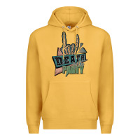 Mustard death of the party white Premium Hoodie - JahusDesignShop