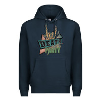 Navy death of the party white Premium Hoodie - JahusDesignShop