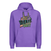 Purple death of the party white Premium Hoodie - JahusDesignShop