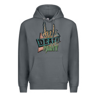 Rock death of the party white Premium Hoodie - JahusDesignShop