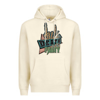 Sandshell death of the party white Premium Hoodie - JahusDesignShop