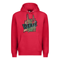 Cardinal death of the party white Premium Hoodie - JahusDesignShop