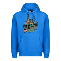 True Royal death of the party white Premium Hoodie - JahusDesignShop