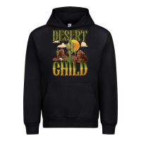 Black desert child cactus Urban Hoodie - NancyCooperArtShop