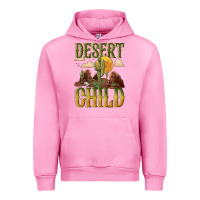 Fuchsia Pink desert child cactus Urban Hoodie - NancyCooperArtShop