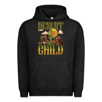 Pigment Black desert child cactus Urban Hoodie - NancyCooperArtShop