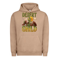Pigment Burro desert child cactus Urban Hoodie - NancyCooperArtShop