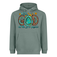 Sage with god all things are possible gemstone Heavyweight Hoodie - Zillion Design Studio