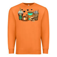 Carrot skeleton coffee cups Premium Sweatshirt - Zillion Design Studio