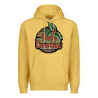 Antique Gold Merry Christmas Premium Hoodie - JahusDesignShop