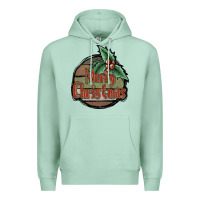 Seafoam Merry Christmas Premium Hoodie - JahusDesignShop