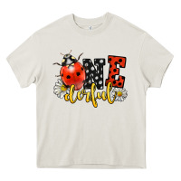 Cream onederful wonderful ladybug Heavy Core Tee - LillyAllenDesigns
