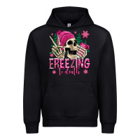 Black freezing to death winter skull Urban Hoodie - Jasminsmagicworld