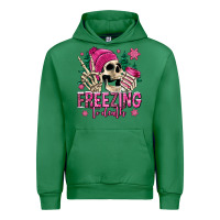 Emerald freezing to death winter skull Urban Hoodie - Jasminsmagicworld