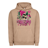 Pigment Burro freezing to death winter skull Urban Hoodie - Jasminsmagicworld