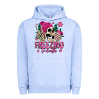 Pigment Grape Ice freezing to death winter skull Urban Hoodie - Jasminsmagicworld