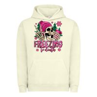 Pigment Pistachio freezing to death winter skull Urban Hoodie - Jasminsmagicworld