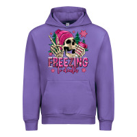 Tulip freezing to death winter skull Urban Hoodie - Jasminsmagicworld