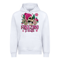 Freezing To Death Winter Skull Urban Hoodie | Teevron
