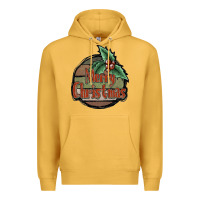 Mustard Merry Christmas Premium Hoodie - JahusDesignShop