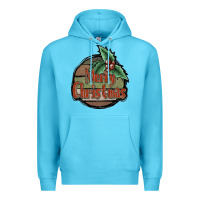 Ocean Blue Merry Christmas Premium Hoodie - JahusDesignShop