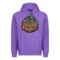 Purple Merry Christmas Premium Hoodie - JahusDesignShop
