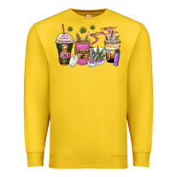 Lemon weed coffee cups Premium Sweatshirt - Zillion Design Studio