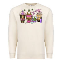 Sandshell weed coffee cups Premium Sweatshirt - Zillion Design Studio