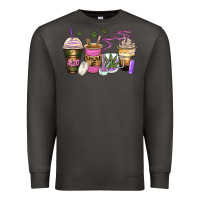 Smoke weed coffee cups Premium Sweatshirt - Zillion Design Studio