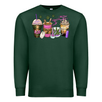 Sports Green weed coffee cups Premium Sweatshirt - Zillion Design Studio