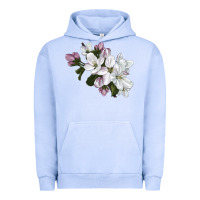 Pigment Grape Ice apple blossom Urban Hoodie - LillyAllenDesigns