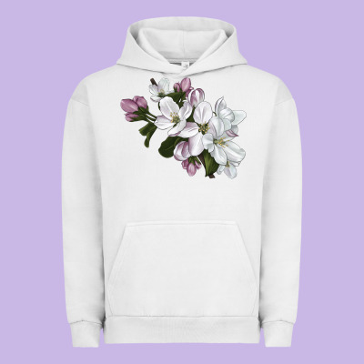 Apple Blossom Urban Hoodie Designed By Lillyallendesigns