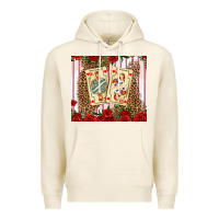 Tofu valentines day playing cards Premium Hoodie - AdoDesignShop
