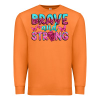Carrot Brave and Strong Premium Sweatshirt - texasbilliewilder