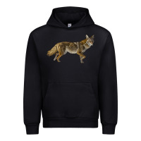 Foreset Green coyote Urban Hoodie - LillyAllenDesigns