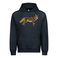 Navy coyote Urban Hoodie - LillyAllenDesigns