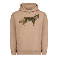 Pigment Burro coyote Urban Hoodie - LillyAllenDesigns