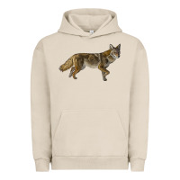 Pigment French Oak coyote Urban Hoodie - LillyAllenDesigns