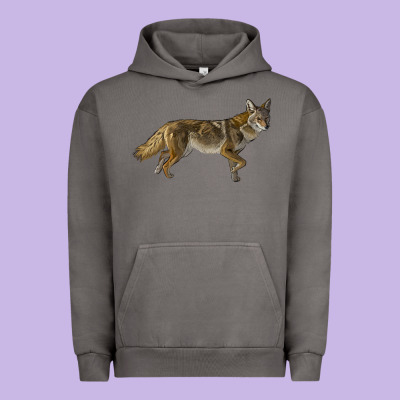 Coyote Urban Hoodie Designed By Lillyallendesigns