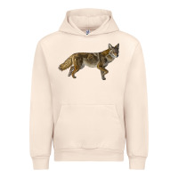 Sandshell coyote Urban Hoodie - LillyAllenDesigns