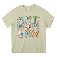 Mossy easter bow Heavy Core Tee - CowhideDigitalArt