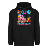 Black rolling into fourth grade Heavyweight Hoodie - texasbilliewilder
