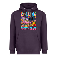 Plum rolling into fourth grade Heavyweight Hoodie - texasbilliewilder